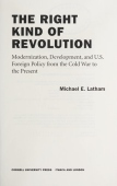 Right Kind of Revolution