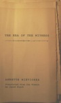 Era of the Witness