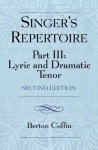 Singer's Repertoire, Part III