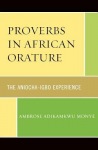 Proverbs in African Orature