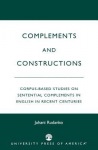 Complements and Constructions