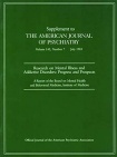 Research on Mental Illness and Addictive Disorders