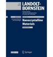 Nanocrystalline Materials, Subvolume A