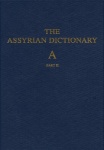 Assyrian Dictionary, Volume 1, A, part 2