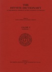 Hittite Dictionary of the Oriental Institute of the University of Chicago. Volume P, fascicle 1 (pa- to para)