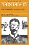 Early Works of John Dewey, Volume 3, 1882 - 1898