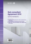 RIBA Sub-consultant Agreement 2010 (2012 Revision) Pack of 10