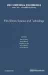 Film Silicon Science and Technology: Volume 1536