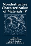 Nondestructive Characterization of Materials IV
