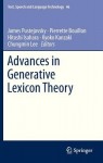 Advances in Generative Lexicon Theory