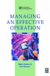 Managing an Effective Operation
