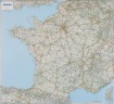 France - Michelin rolled & tubed wall map Encapsulated
