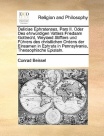 Deliciae Ephratenses, Pars II. Oder Des ehrwurdigen Vatters Friedsam Gottrecht, Weyland Stiffters und Fuhrers des christlichen Ordens der Einsamen in 