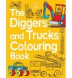Diggers and Trucks Colouring Book