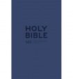 NIV Tiny Navy Soft-tone Bible with Zip