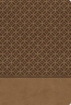 KJV Study Bible, Large Print, Leathersoft, Tan, Thumb Indexed, Red Letter