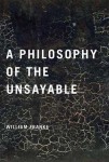 Philosophy of the Unsayable