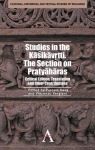 Studies in the Kasikavrtti. The Section on Pratyaharas