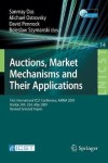 Auctions, Market Mechanisms and Their Applications