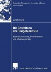 Die Gestaltung der Budgetkontrolle