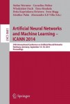Artificial Neural Networks and Machine Learning -- ICANN 2014