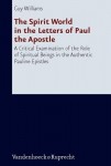 Spirit World in the Letters of Paul the Apostle