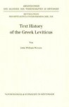 Text History of the Greek Leviticus