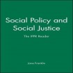 Social Policy and Social Justice
