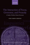 Interaction of Focus, Givenness, and Prosody