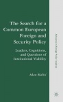 Search for a Common European Foreign and Security Policy