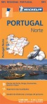 Portugal Norte - Michelin Regional Map 591