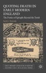 Quoting Death in Early Modern England