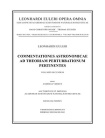 Commentationes astronomicae ad theoriam perturbationum pertinentes 2nd part