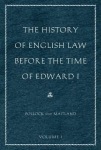 History of English Law Before the Time of Edward I