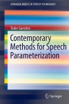 Contemporary Methods for Speech Parameterization