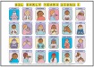 Let's Sign BSL Early Years & Baby Signs: Poster/Mats A3 Set of 2 (British Sign Language)