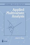 Applied Multivariate Analysis