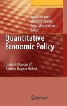 Quantitative Economic Policy