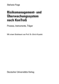 Risikomanagement- und Uberwachungssystem nach KonTraG