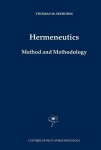 Hermeneutics. Method and Methodology