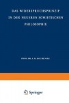 Das Widerspruchsprinzip in der Neueren Sowjetischen Philosophie