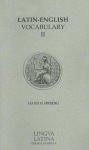 Lingua Latina - Latin-English Vocabulary II