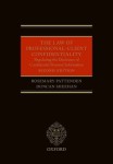 Law of Professional-Client Confidentiality 2e