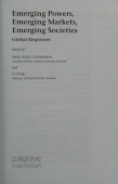 Emerging Powers, Emerging Markets, Emerging Societies