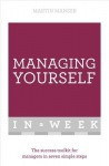 Managing Yourself In A Week