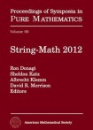 String-Math 2012