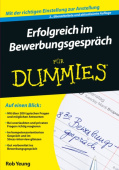 Erfolgreich im Bewerbungsgesprach fur Dummies