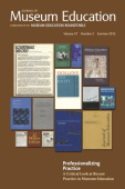 Professionalizing Practice. A Critical Look at Recent Practice in Museum Education
