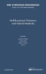 Multifunctional Polymeric and Hybrid Materials: Volume 1718