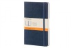 Moleskine Sapphire Blue Large Ruled Notebook Hard